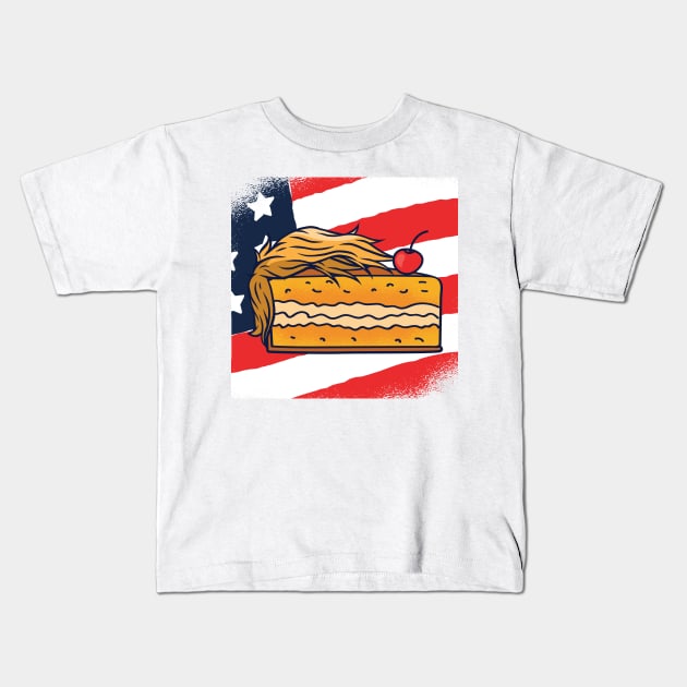 4th of July Trump Kids T-Shirt by BlaseCo